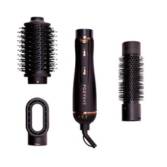 FoxyBae 3-in-1 ceramic dryer with detachable heads for streamlined styling.