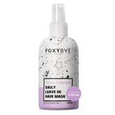 FoxyBae hair mask overnight treatment bottle showing nourishing formula.