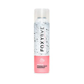 FoxyBae hair spray bottle front showing strong hold for all-day style