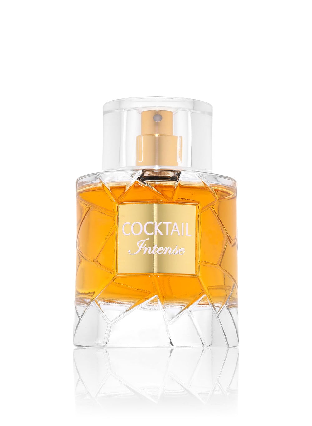 Fragrance World Cocktail Intense bottle front highlights unisex appeal for daily wear.