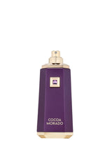 Fragrance World Cocoa Morado middle notes visual reveals caramel-oud richness.