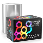 FRAMAR large silver hair foil dispensing box for easy, precise color applications.