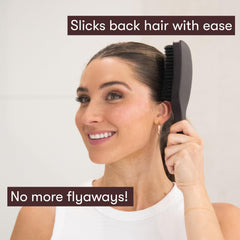 FRAMAR Slick Back Brush dense bristles smoothing for sleek hair