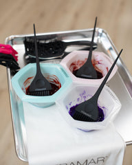 FRAMAR tapered edges provide precision for fine lines during dyeing