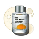 FRANKLY Salmon PDRN Bounce Ball Serum bottle demonstrates a lightweight texture for smooth skin prep.
