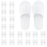 Frcctre disposable slippers open toe cotton bulk pack for guest comfort