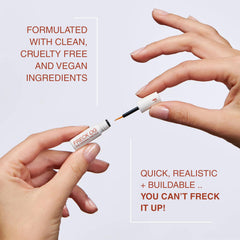Freck Beauty Freck Noir application dots — buildable freckles from subtle to bold.