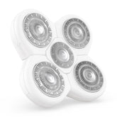 Freebird Bodysmooth rotary refill with five contouring heads for precise curve shaving.