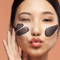 Freeman Exotic Blends Dutch Cacao Cream Mask open tube ready for application