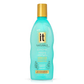 Freeze It 12-in-1 leave-in bottle closeup highlights keratin enrichment for shine.
