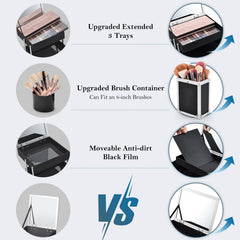 Frenessa durable ABS aluminum construction boosts longevity and travel readiness