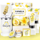 Frerdui warm vanilla spa set box for at-home pampering and gifting