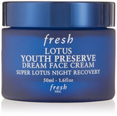 Fresh Lotus Youth Preserve Dream Cream jar close-up for nourishing hydration