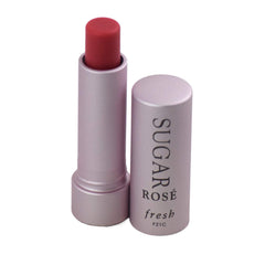 Fresh Sugar Lip Treatment SPF 15 Rose close-up highlighting hydrating lip nourishment.