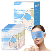 FRESHME warm-compress eye mask pack open for quick, soothing relief from eye fatigue.