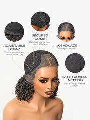 Frodio Veralux micro twist curls close-up showing texture and volume for ready-to-wear looks