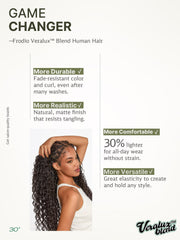 Frodio Veralux breathable full lace cap keeps scalp cool and comfortable all day.