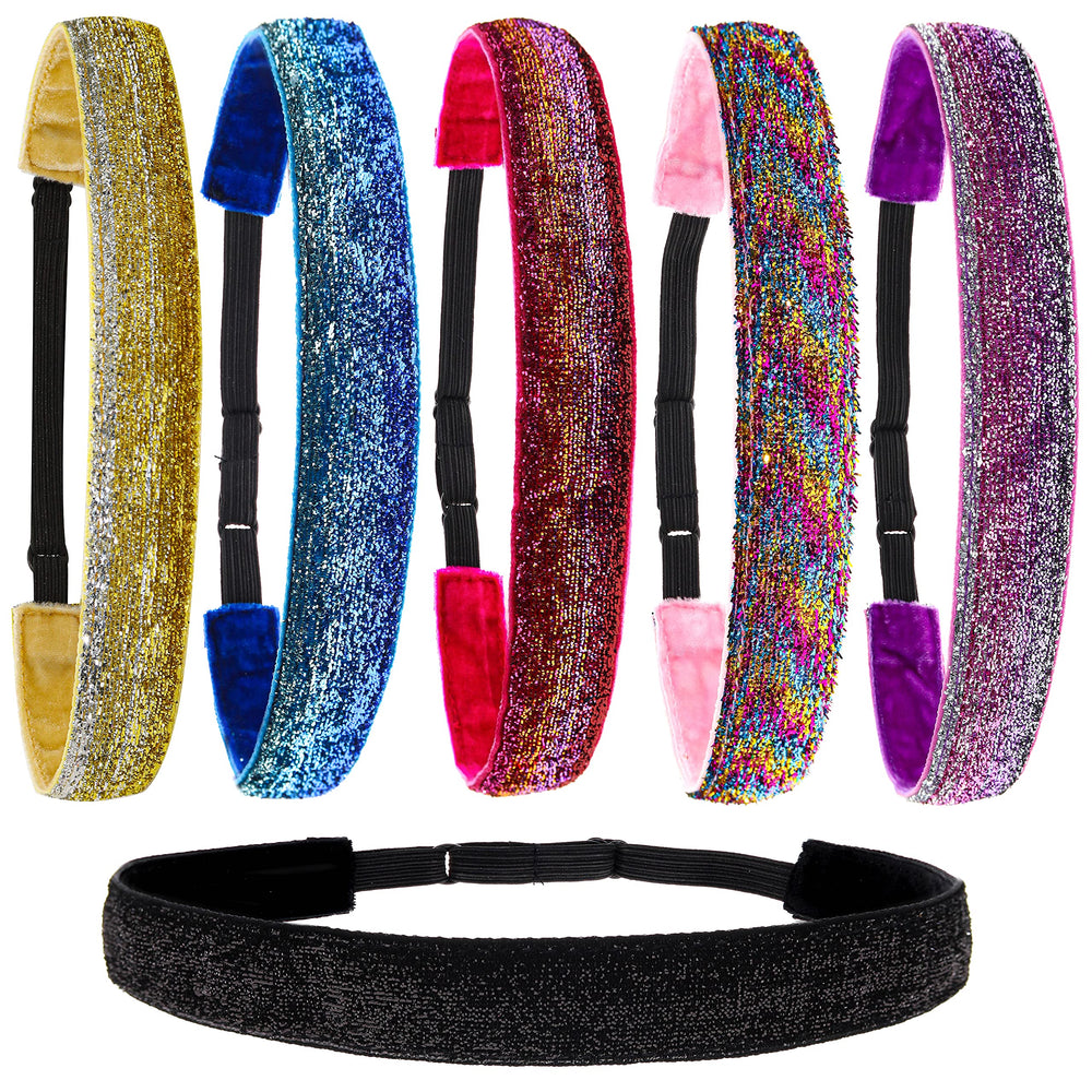 FROG SAC 6-headbands with adjustable back provide comfortable fit during activities.