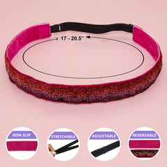 FROG SAC headbands in sports settings help manage hair during activity.