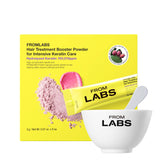 FromLabs hair-treatment-booster-powder-packaging shows portable keratin boost for on-the-go care.