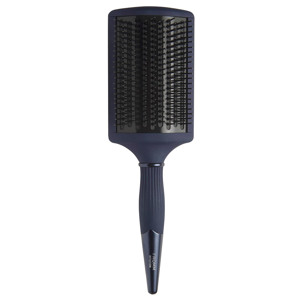 Fromm Intuition paddle brush showing ceramic-ionic base ready to smooth hair