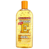 Fruit of the Earth Vitamin E Aloe Vera Gel label closeup showing soothing hydration