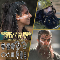 Fscwlmon Viking braid metal clips 104 mixed styles provide secure braid accents.