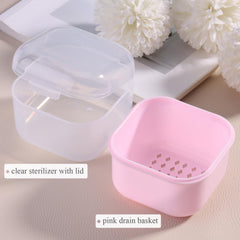 FSpronail odorless-plastic material ensures lightweight, safe storage during sterilization.