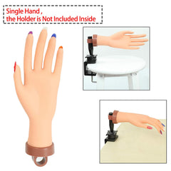 FU SHEN Practice Hand clamp-hole compatibility shows stable desktop setup.