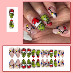 FUKIDOG jelly glue nail tips pack enables quick adhesion.