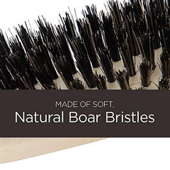 Fuller Brush Lustre hair-volume effect demonstrates how hair appears fuller after brushing