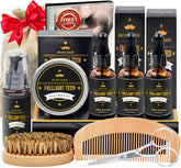 FULLLIGHT TECH beard kit packaging, a gift-ready grooming set with organized storage.