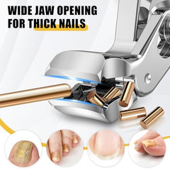 FULUNS wide-jaw opening handles thick or ingrown nails.