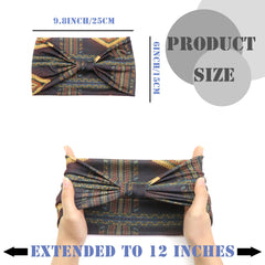 FULZTEY brown knotted headband for versatile boho style day-to-night