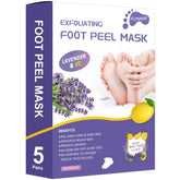 FUNNIR Foot Peeling Mask pack shows convenient at-home foot care for smoother skin.