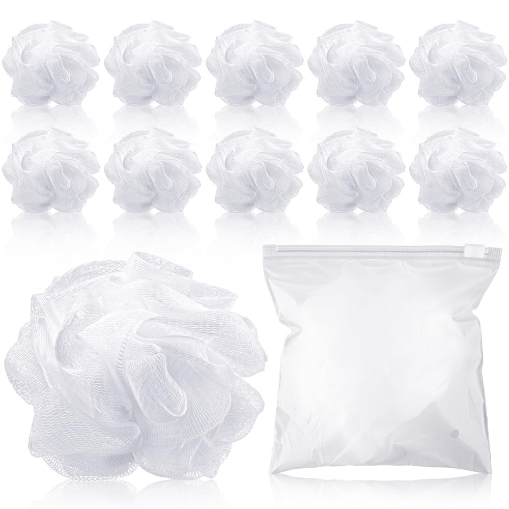 Funnymoom travel loofah case 12-pack keeps items clean and organized on the go.