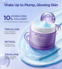 FunRoyal Glow-Boosting Face Masks application brush helps even coverage.
