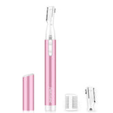 Funstant Upgraded Eyebrow Trimmer full view shows portable grooming in style