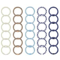 Funtopia bracelet ponytail holders: durable, slip-resistant for workouts.