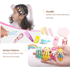 Funtopia drop-pattern clip adds playful flair to ponytails.