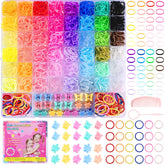 Funtopia rubber bands for hair in 46 colors for versatile styling options.