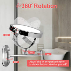 FUNTOUCH LED three-color lighting simulates different environments for color accuracy.