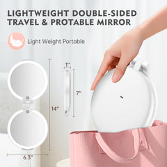FUNTOUCH 10x magnification highlights makeup details for precise touch-ups.