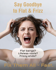 FURIDEN Lite ceramic tourmaline heat technology provides even heat and a smoother finish.