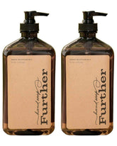 Further glycerin hand soap bottle shows clean lather for daily handwashing.