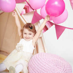 Furutonhe mouse ears on baby head show secure no-slip clips for comfy wear.