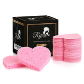 Fushay compressed facial sponge pack shot for salon-grade bulk supply.