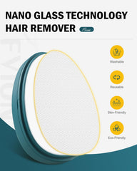 FVION Glass exfoliation surface reveals smoother skin after each pass