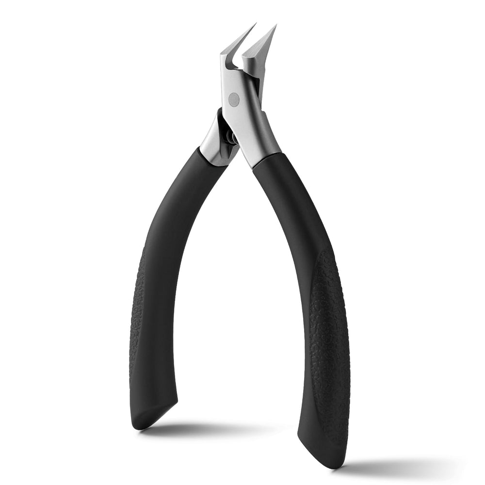 FVION toenail clippers with straight edge for even trims and comfort.