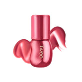 Fwee 3D Voluming Gloss Lychee swatch shows rich pigment for bold lips